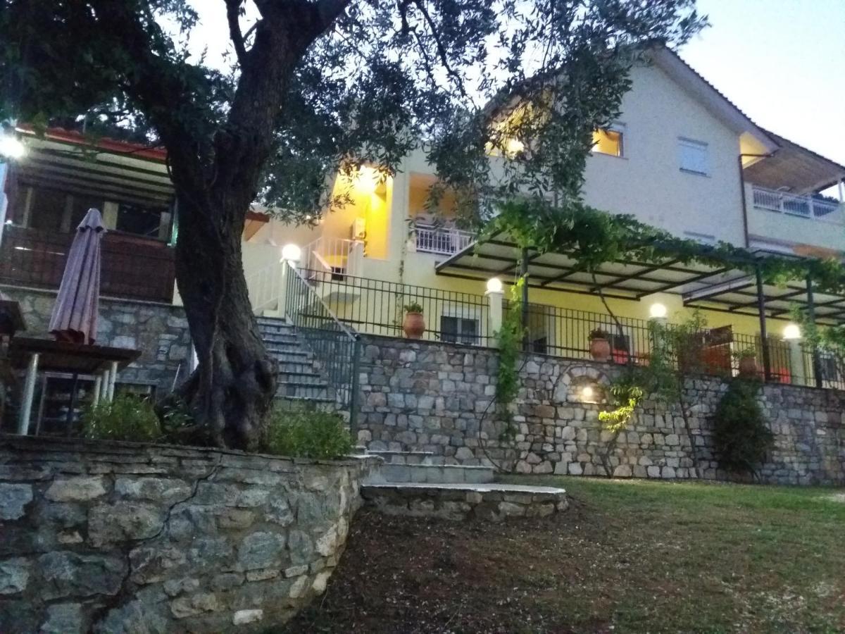 Nestor Apartments Chrysi Ammoudia Bagian luar foto