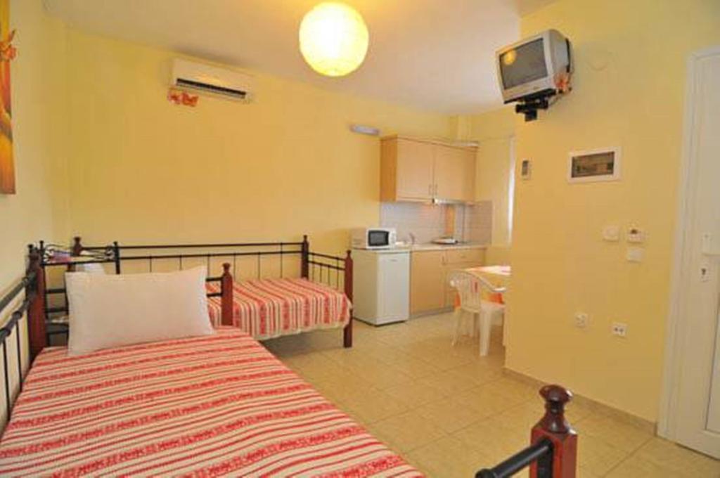 Nestor Apartments Chrysi Ammoudia Ruang foto