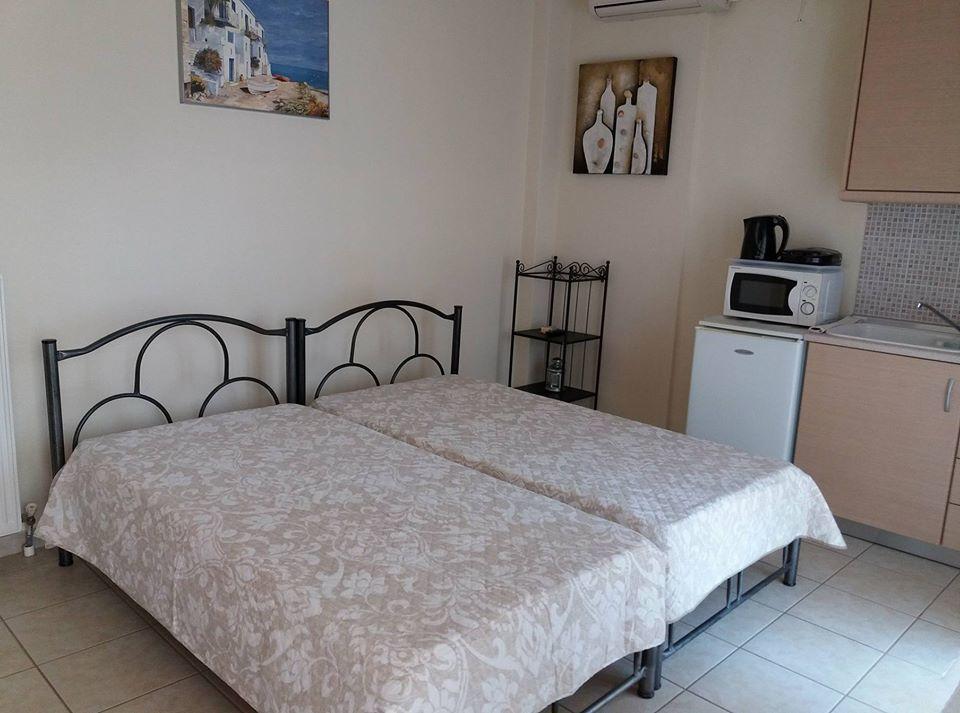 Nestor Apartments Chrysi Ammoudia Bagian luar foto